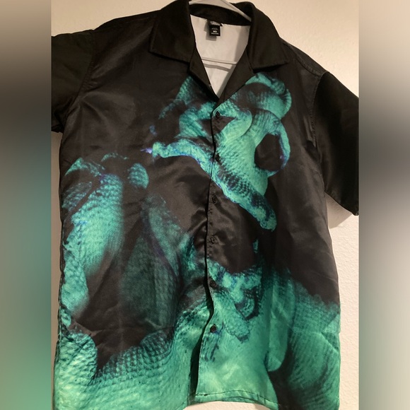 unisex button up nightmare before christmas - Picture 1 of 3